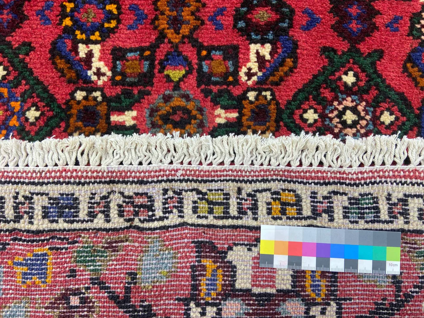 Perserteppich Hosseinabad 193 x 130 cm Wolle handgeknüpft