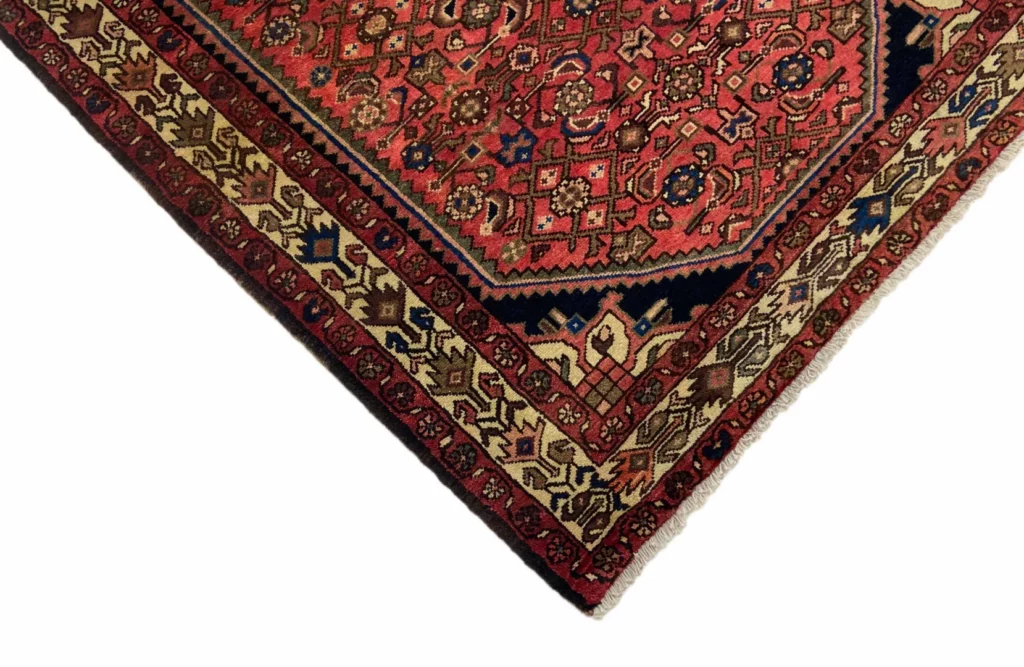 Perserteppich Hosseinabad 214 x 126 cm Wolle handgeknüpft