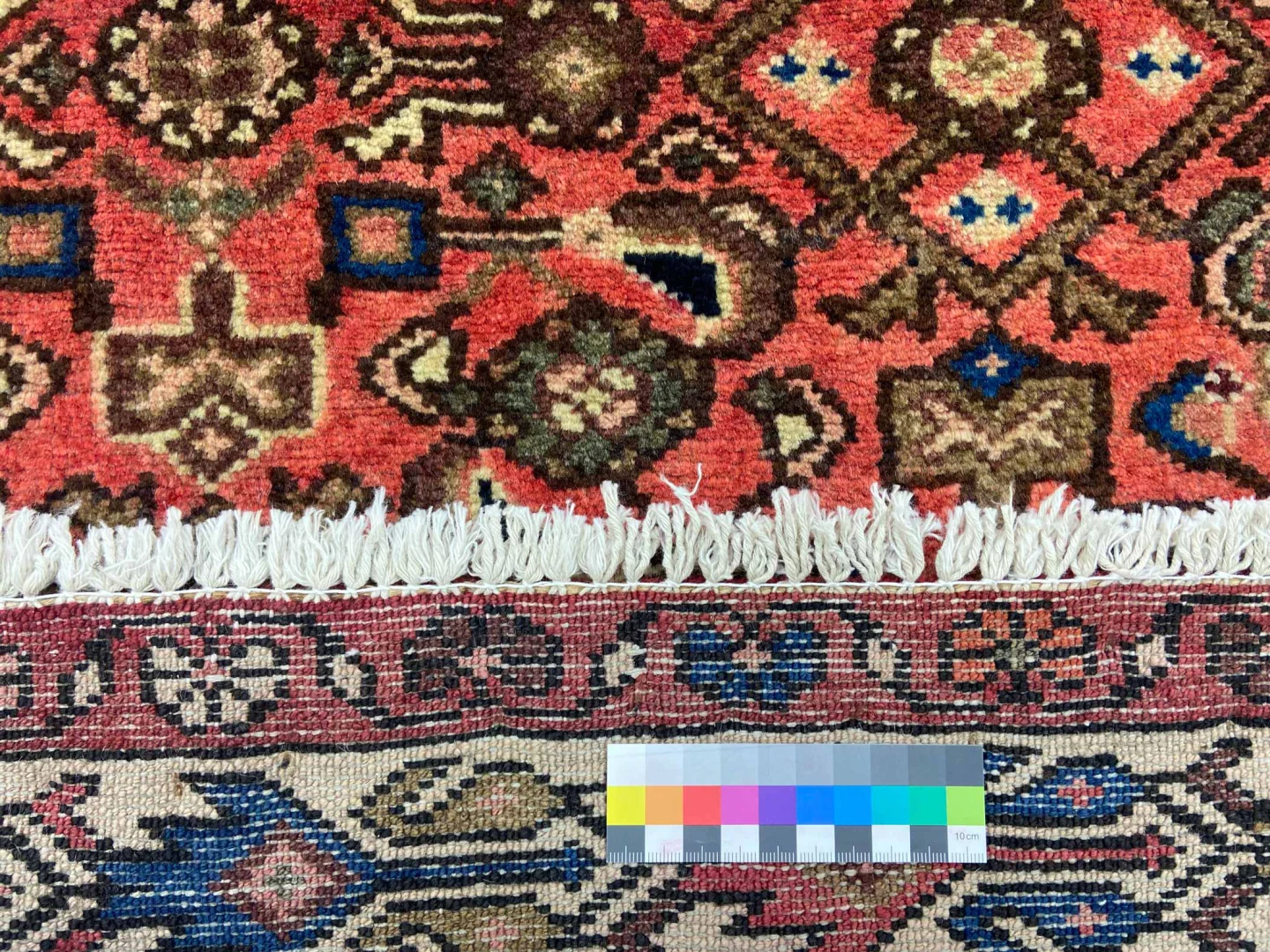 Perserteppich Hosseinabad 214 x 126 cm Wolle handgeknüpft