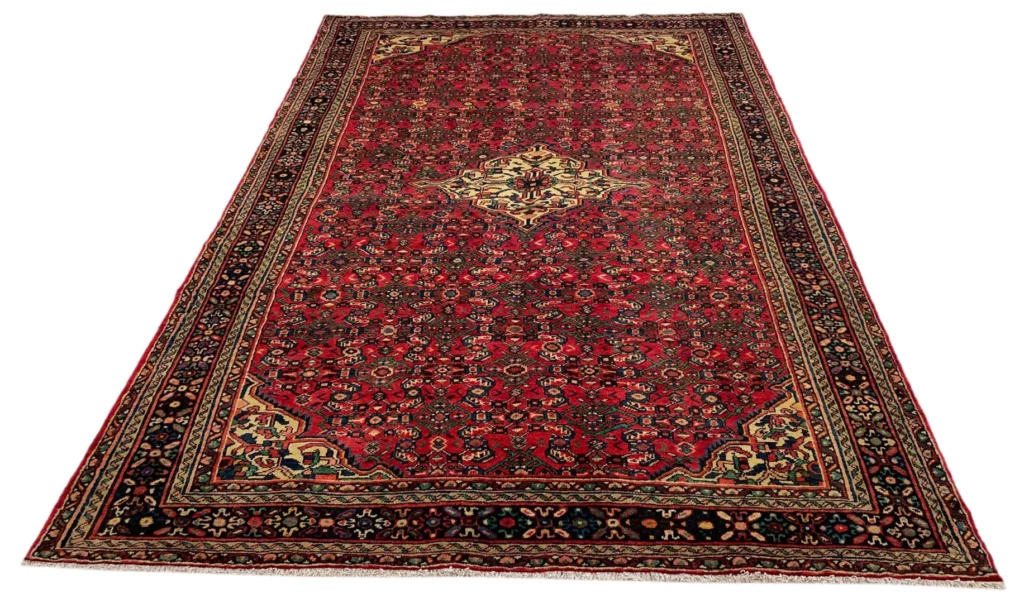 Perserteppich Hosseinabad 306 x 204 cm Wolle handgeknüpft