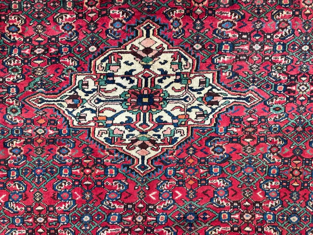 Perserteppich Hosseinabad 306 x 204 cm Wolle handgeknüpft