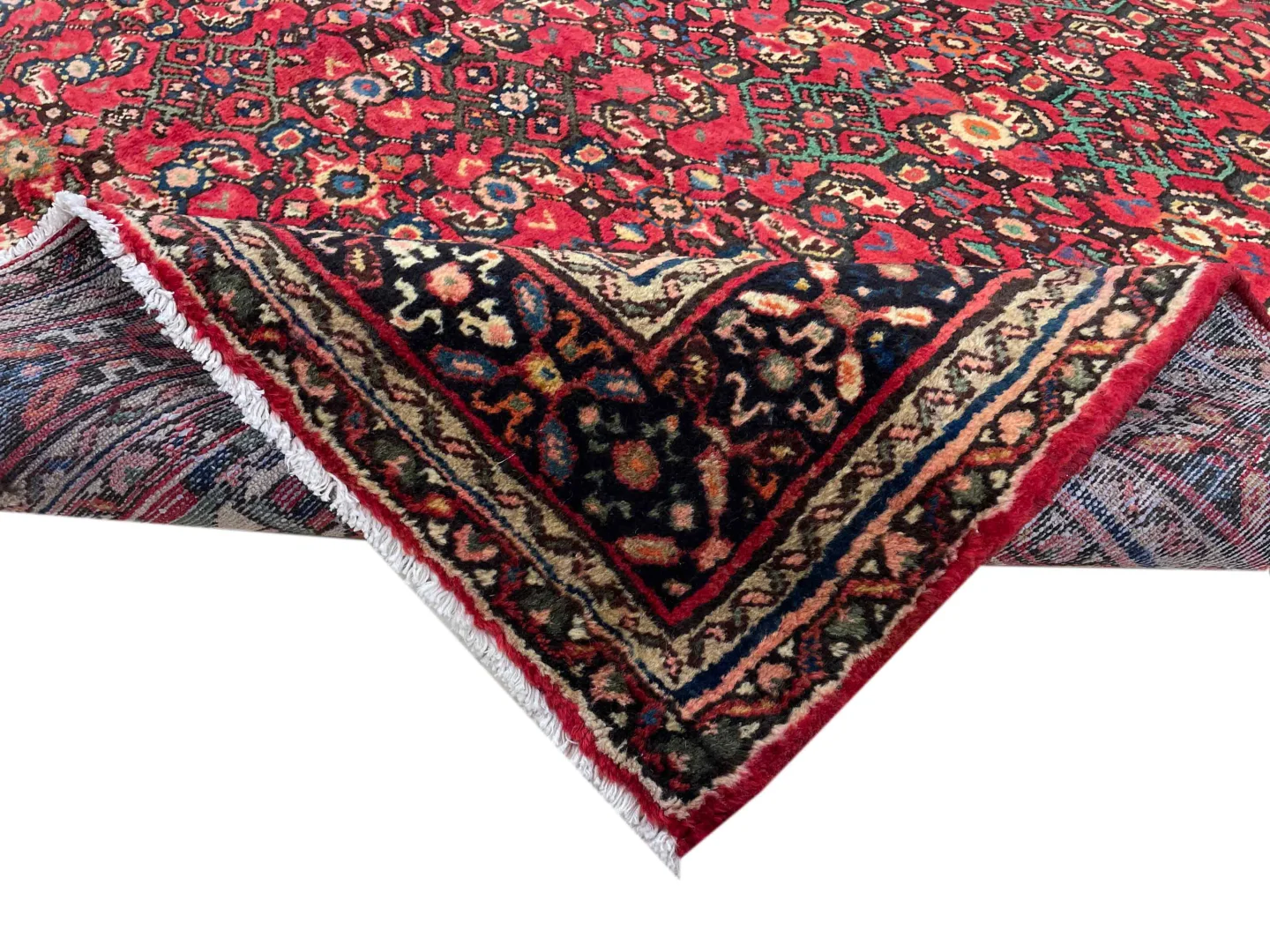 Perserteppich Hosseinabad 306 x 204 cm Wolle handgeknüpft