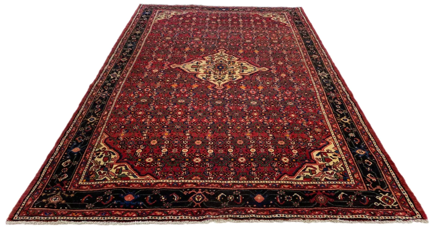 Perserteppich Hosseinabad 325 x 213 cm Wolle handgeknüpft