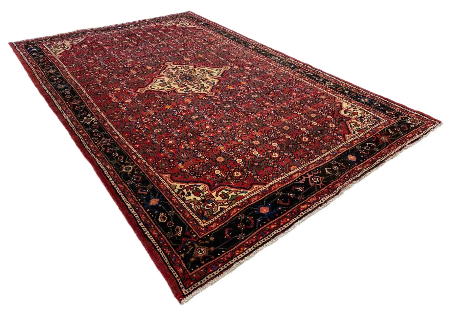 Perserteppich Hosseinabad 325 x 213 cm Wolle handgeknüpft