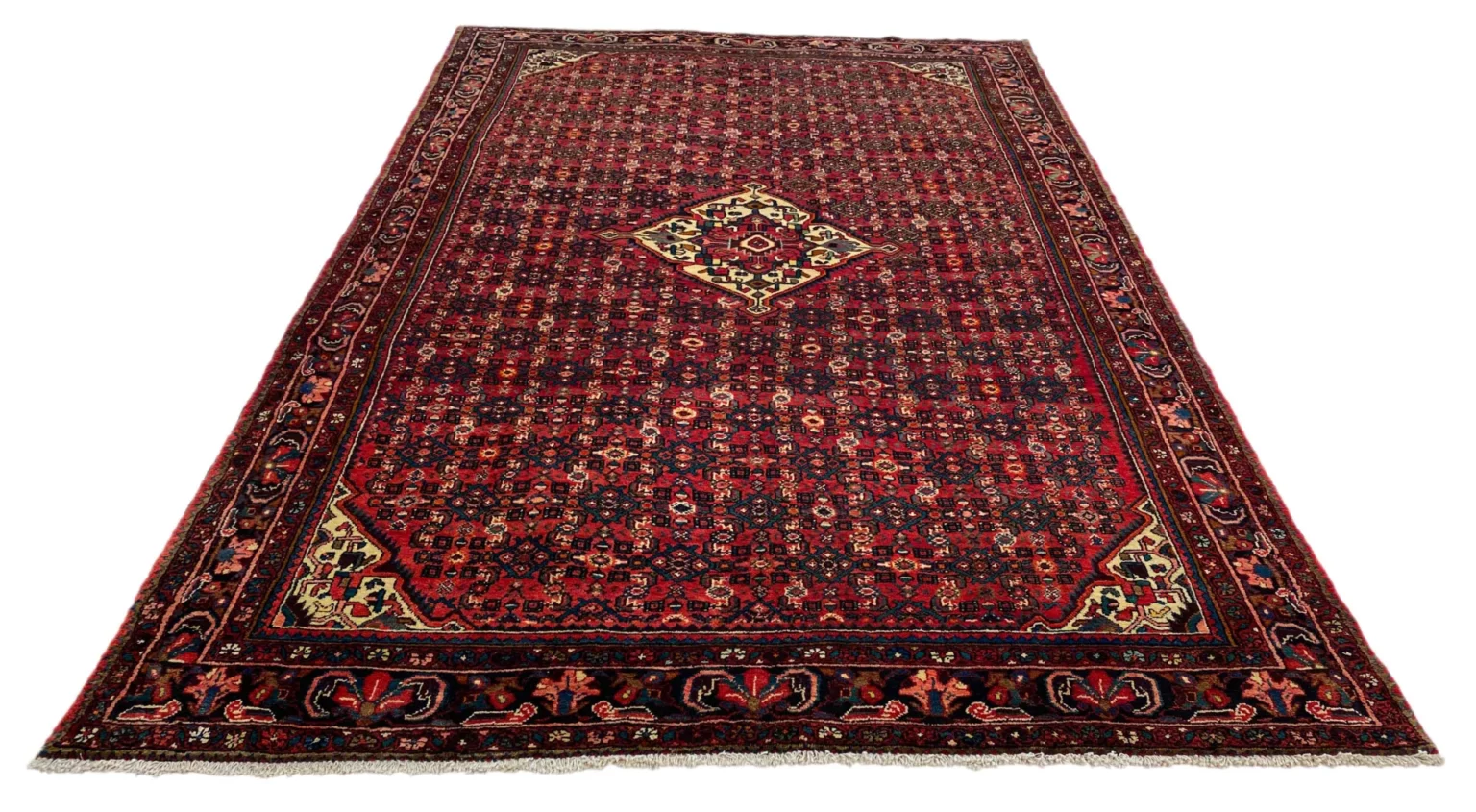 Perserteppich Hosseinabad 326 x 214 cm Wolle handgeknüpft