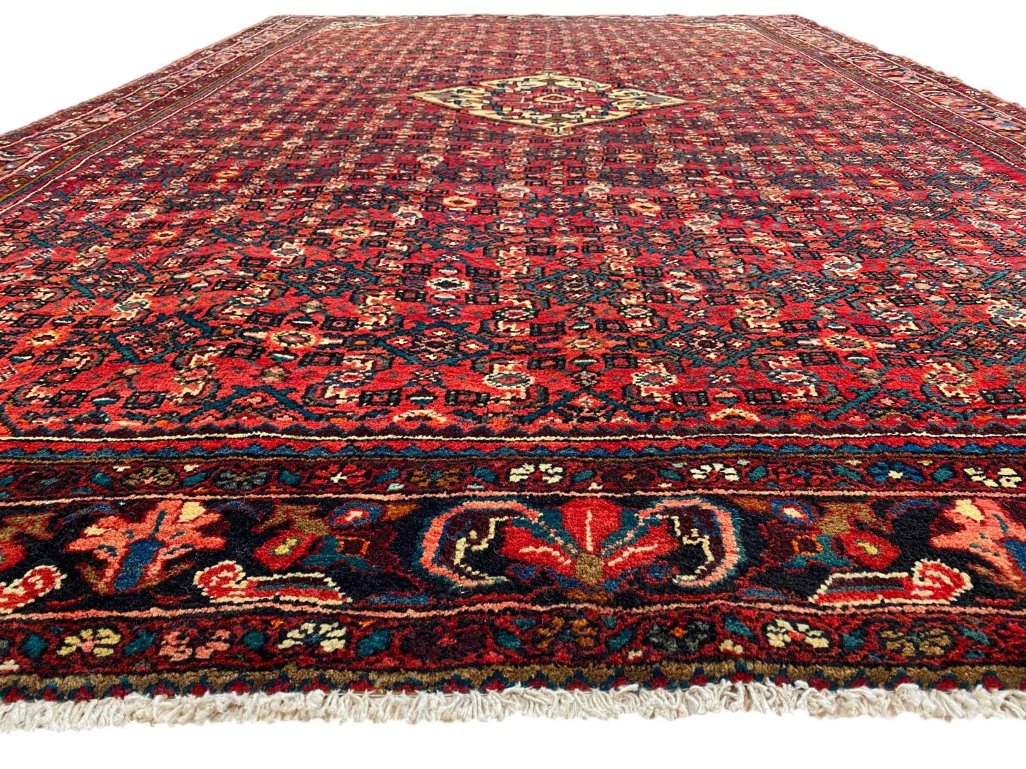 Perserteppich Hosseinabad 326 x 214 cm Wolle handgeknüpft