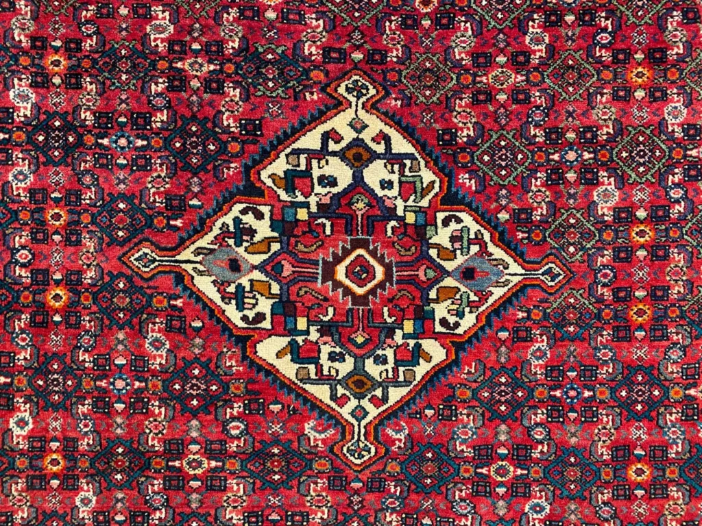 Perserteppich Hosseinabad 326 x 214 cm Wolle handgeknüpft
