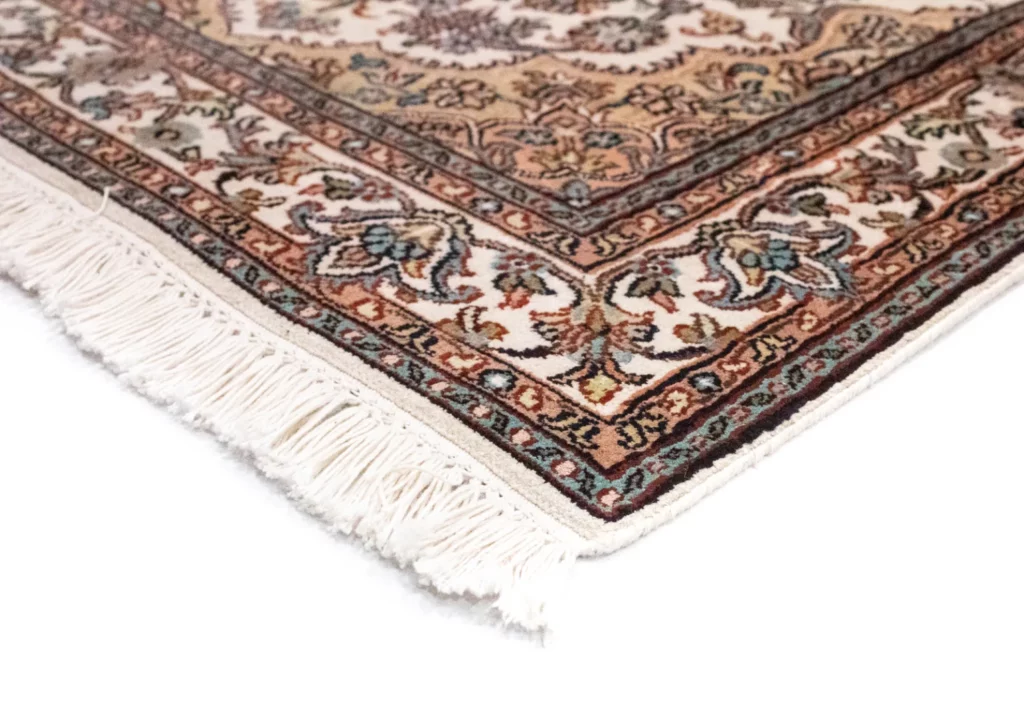 Orientteppich 125 x 80 cm Kaschmir-Seide handgeknüpft