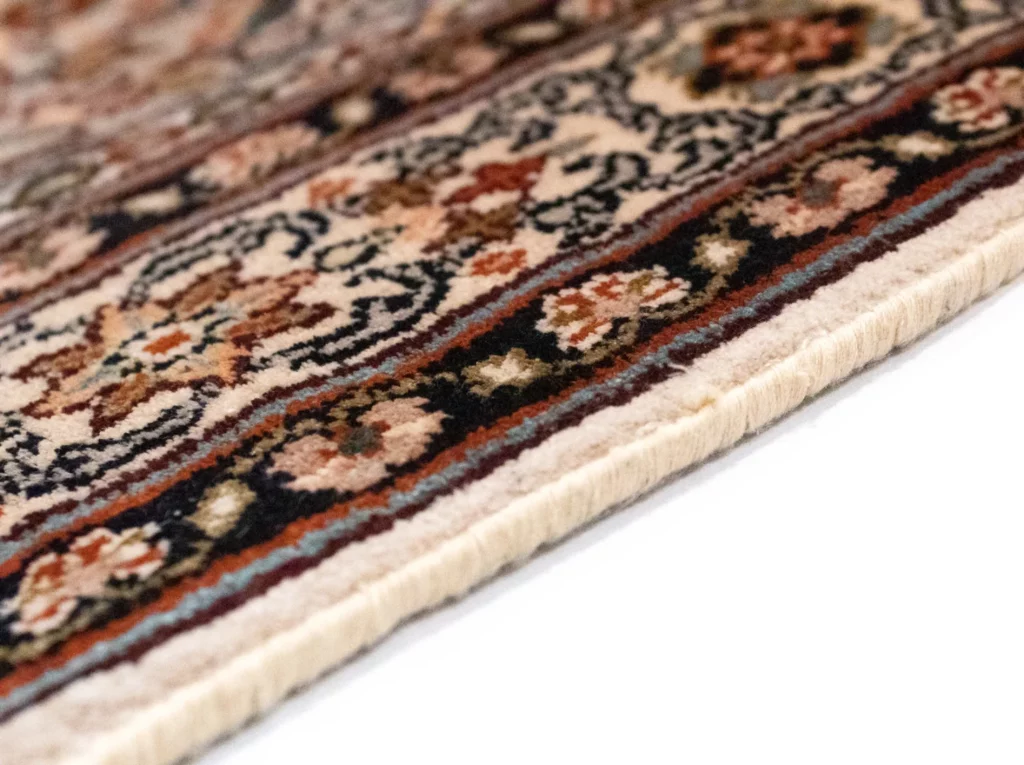 Orientteppich Nordindien 135 x 78 cm Kaschmir-Seide handgeknüpft