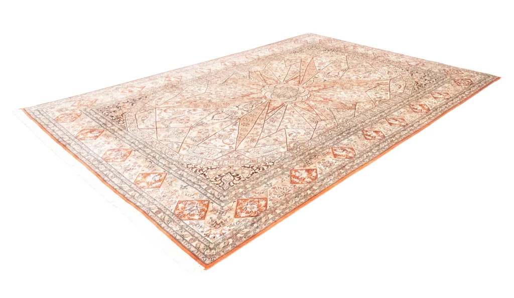 Orientteppich Nord Indien 279 x 185 cm handgeknüpft