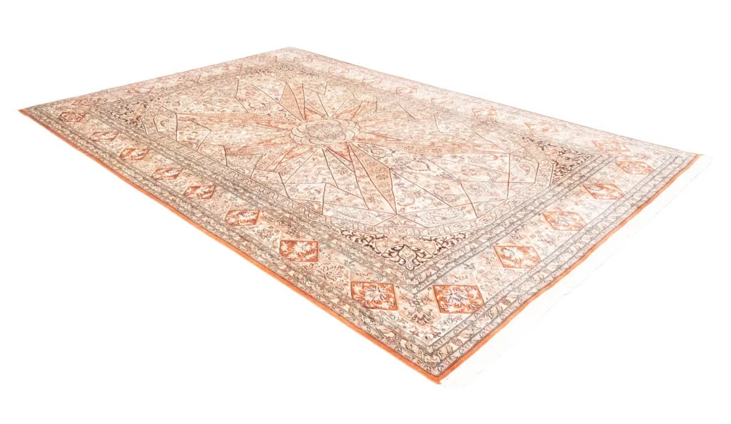 Orientteppich Nord Indien 279 x 185 cm handgeknüpft
