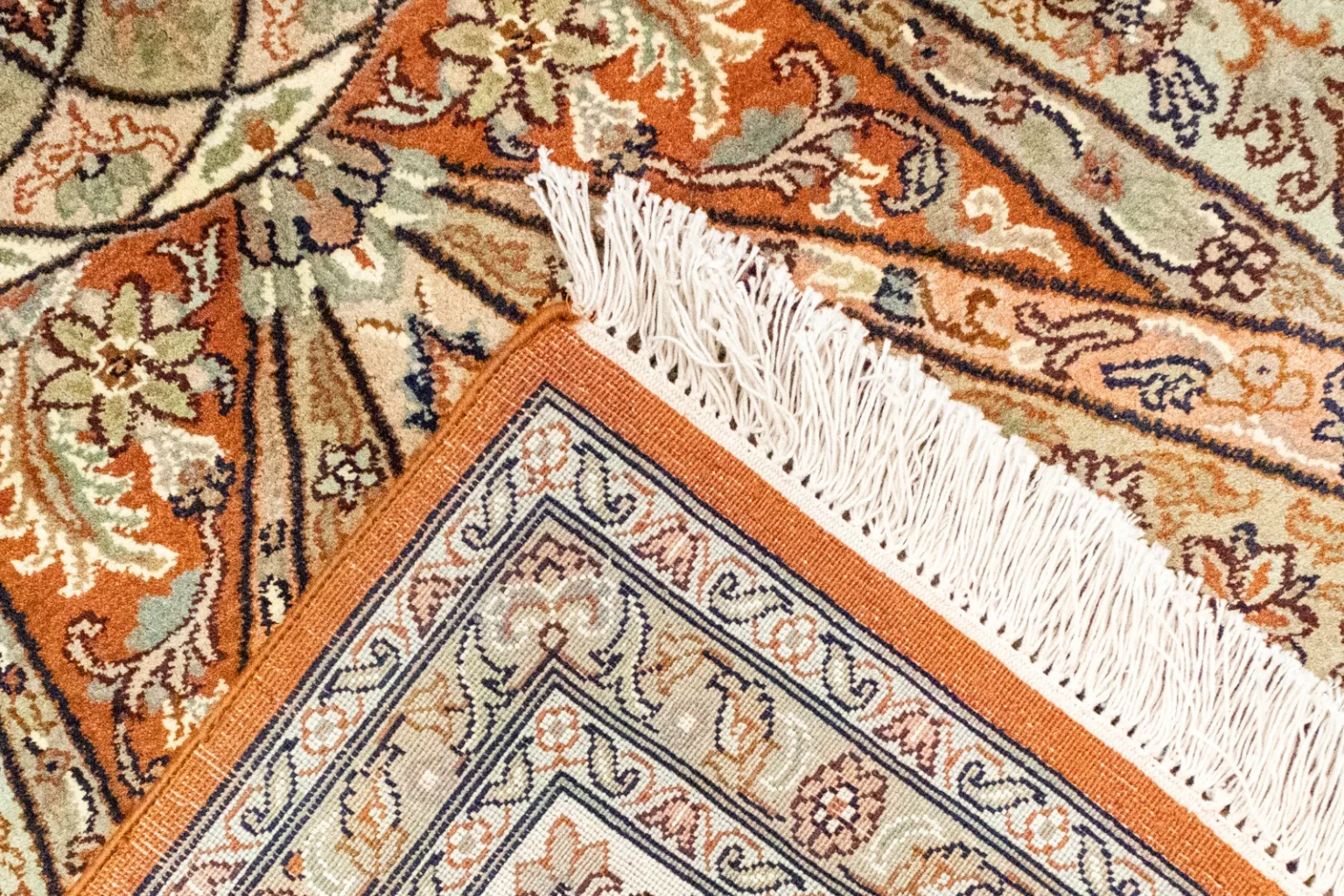 Orientteppich Nord Indien 279 x 185 cm handgeknüpft