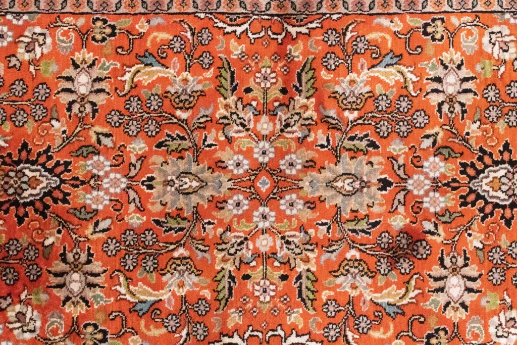 Orientteppich Nord Indien 177 x 61 cm Seide handgeknüpft