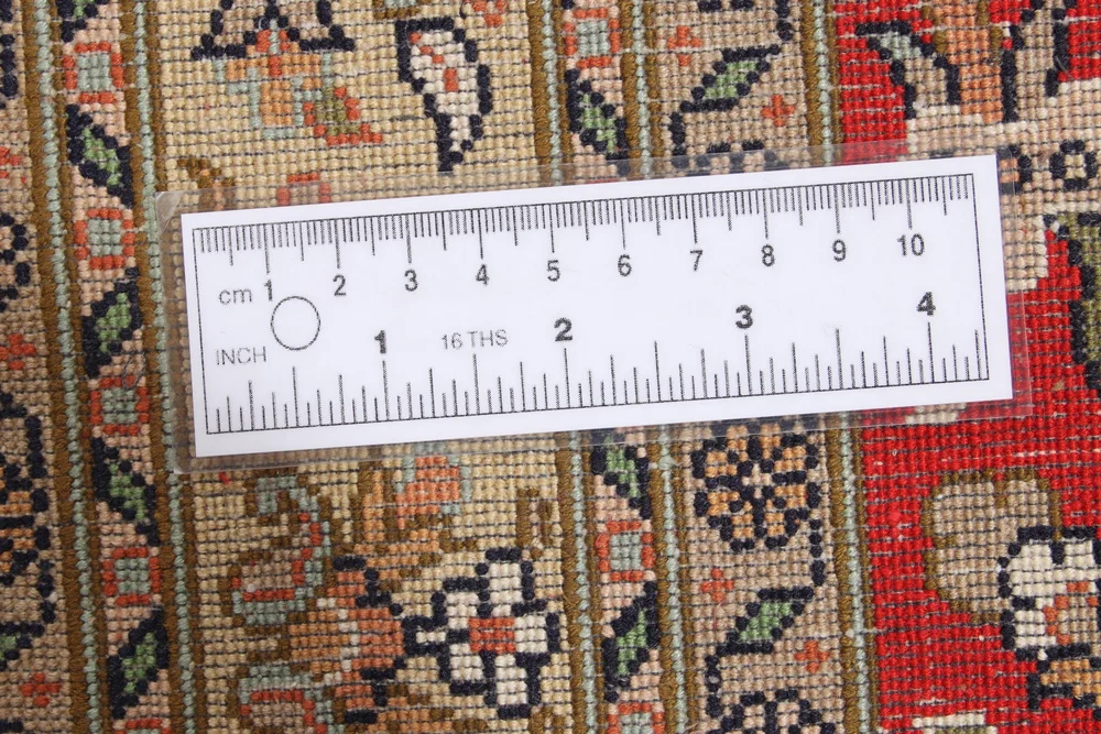 Orientteppich Nord Indien 177 x 61 cm Seide handgeknüpft