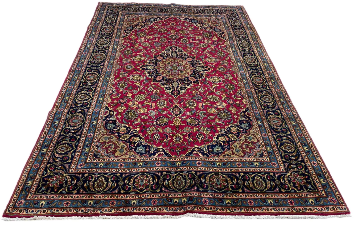 Perserteppich Kashmar 306 x 197 cm Wolle handgeknüpft