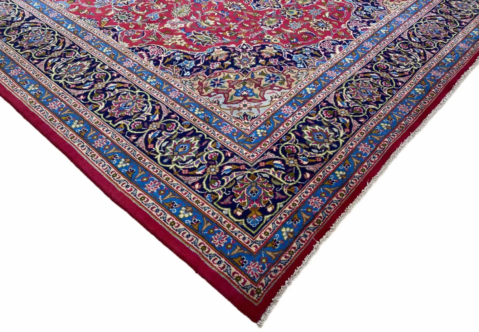 Perserteppich Kashmar 344 x 244 cm Wolle handgeknüpft