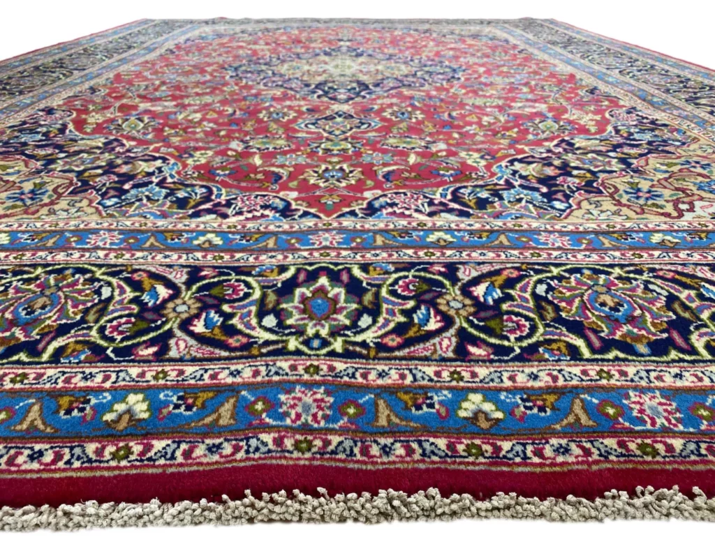 Perserteppich Kashmar 344 x 244 cm Wolle handgeknüpft