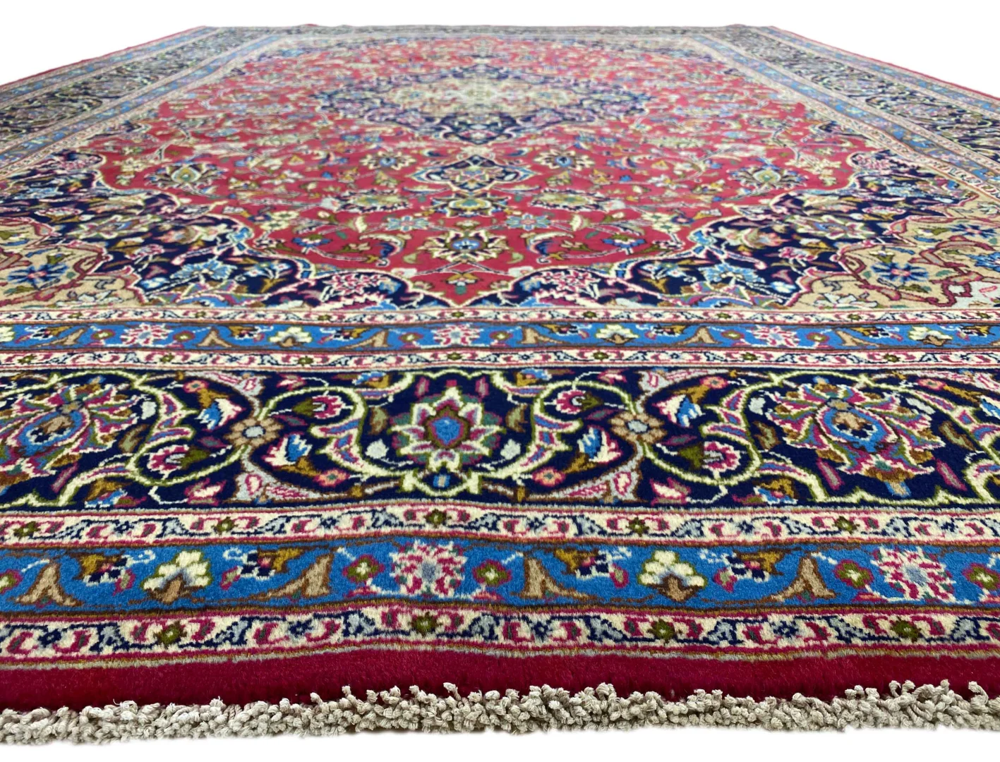 Perserteppich Kashmar 344 x 244 cm Wolle handgeknüpft