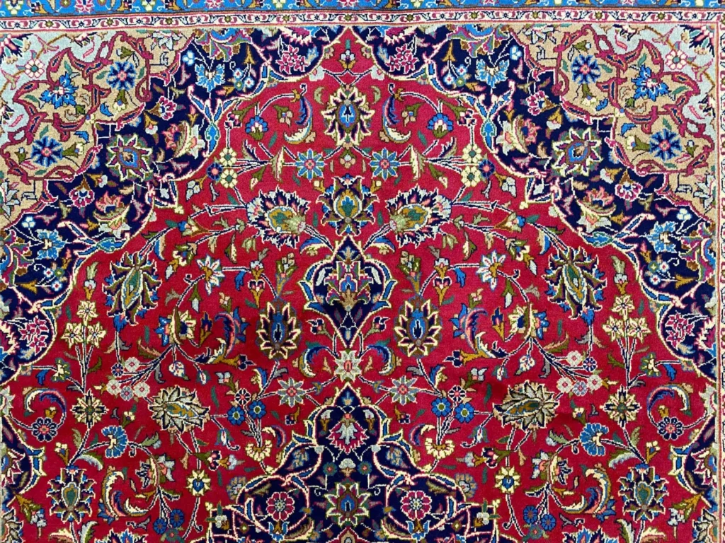 Perserteppich Kashmar 344 x 244 cm Wolle handgeknüpft