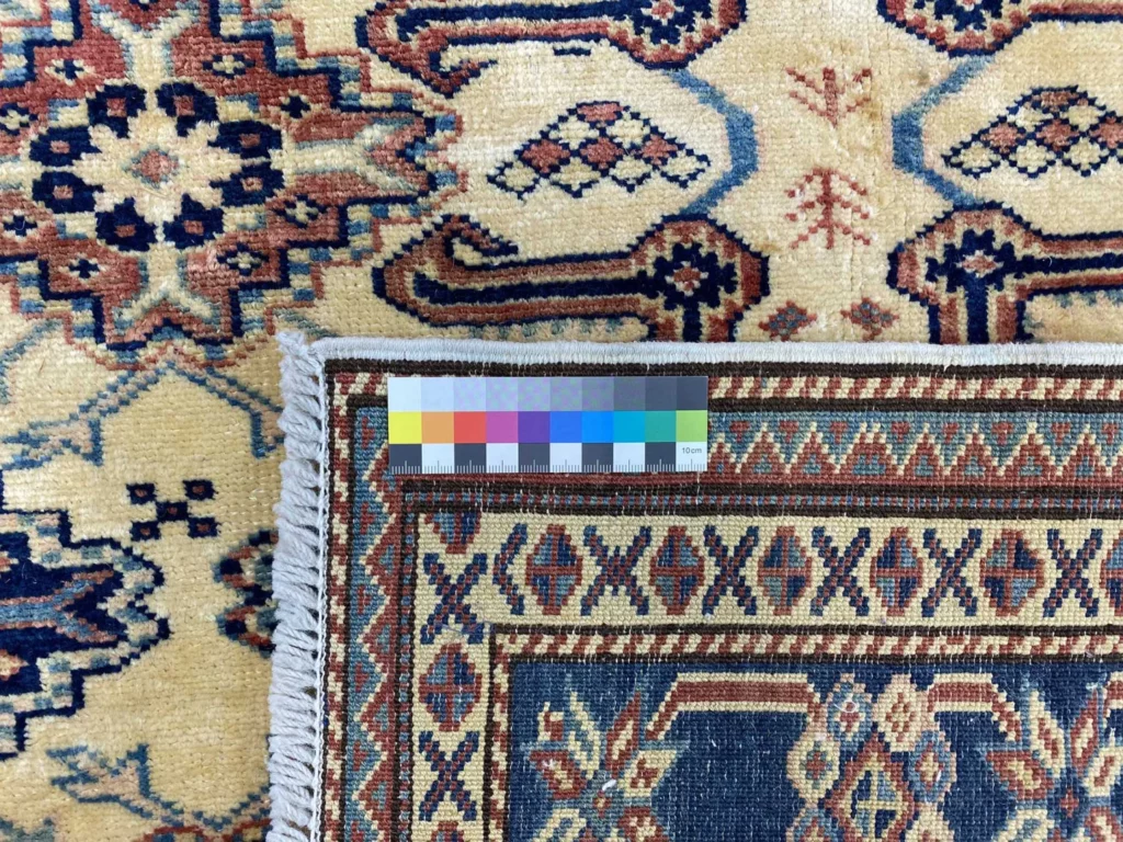 Orientteppich Kazak 218 x 143 cm Wolle handgeknüpft