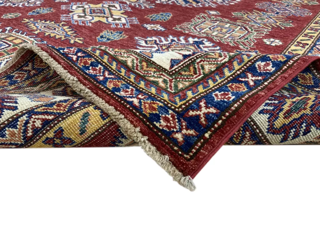 Orientteppich Kazak 233 x 186 cm Wolle handgeknüpft