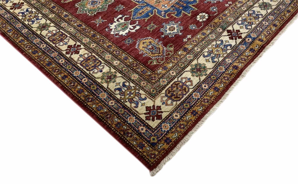 Orientteppich Kazak 267 x 185 cm Wolle handgeknüpft