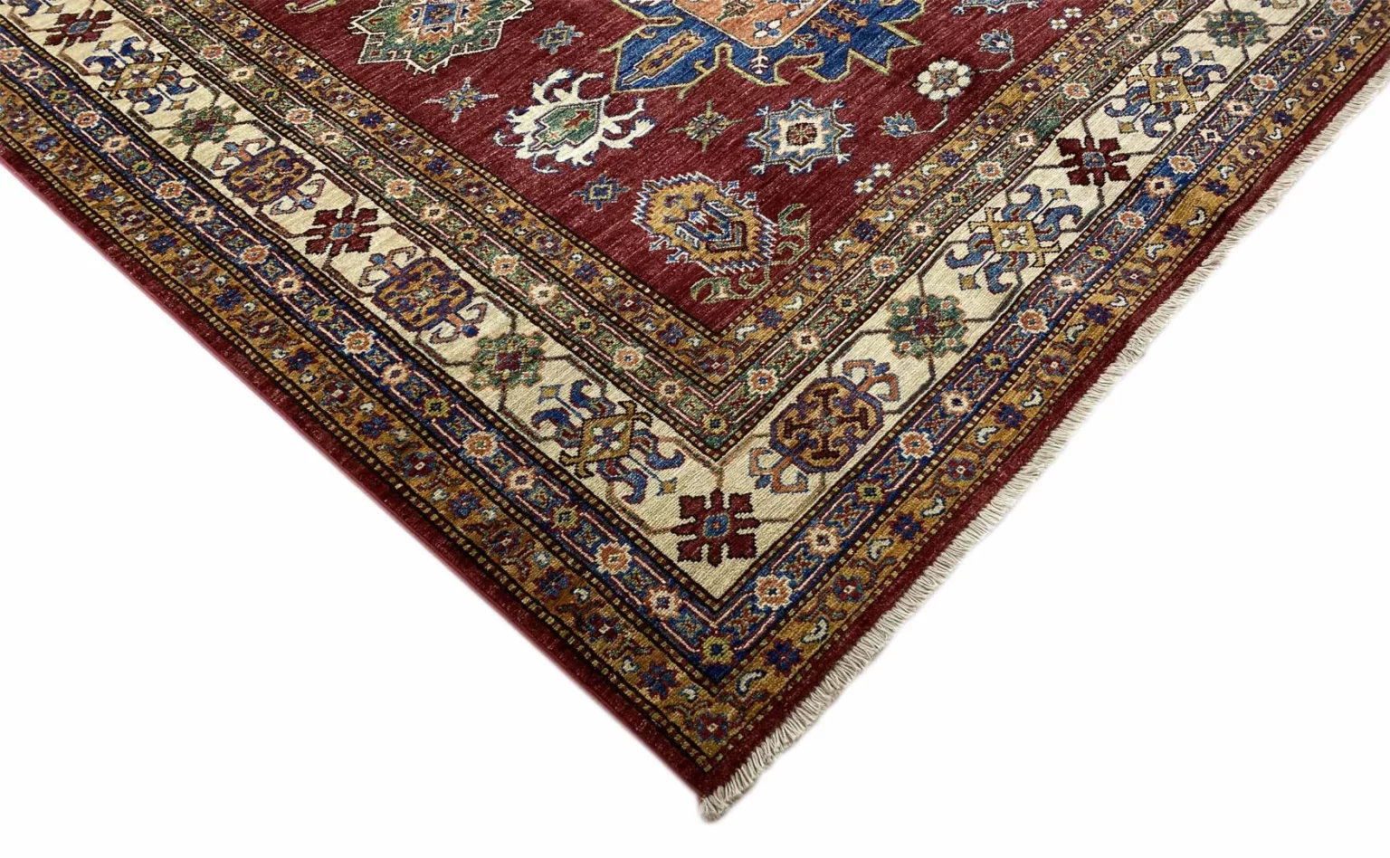 Orientteppich Kazak 267 x 185 cm Wolle handgeknüpft
