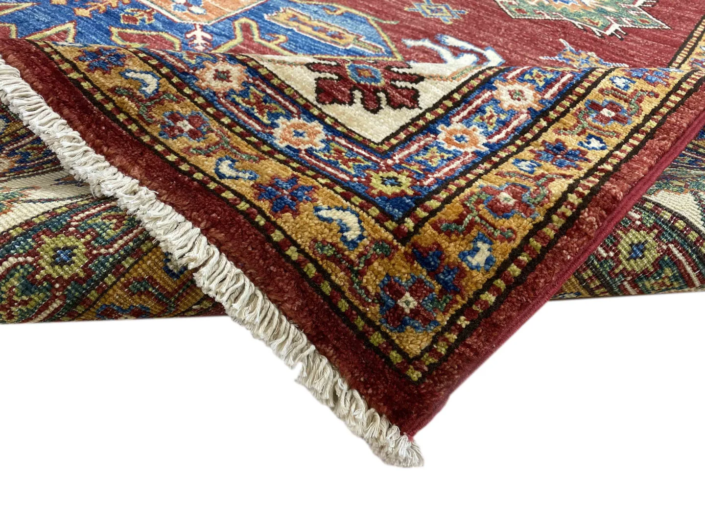 Orientteppich Kazak 267 x 185 cm Wolle handgeknüpft