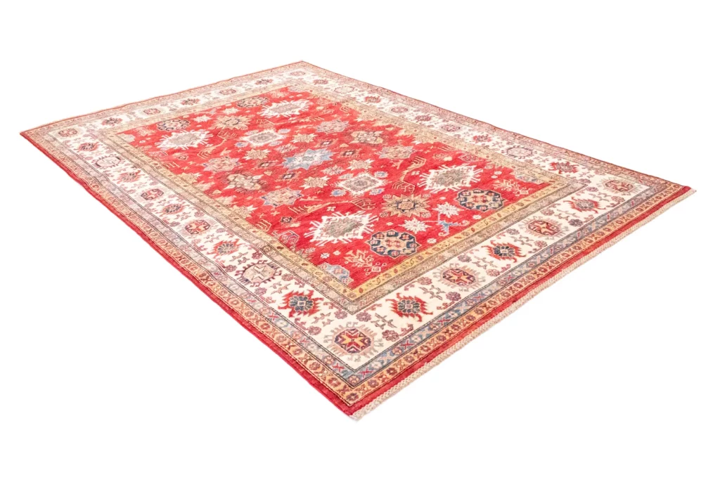 Orientteppich Kazak 271 x 188 cm Wolle handgeknüpft