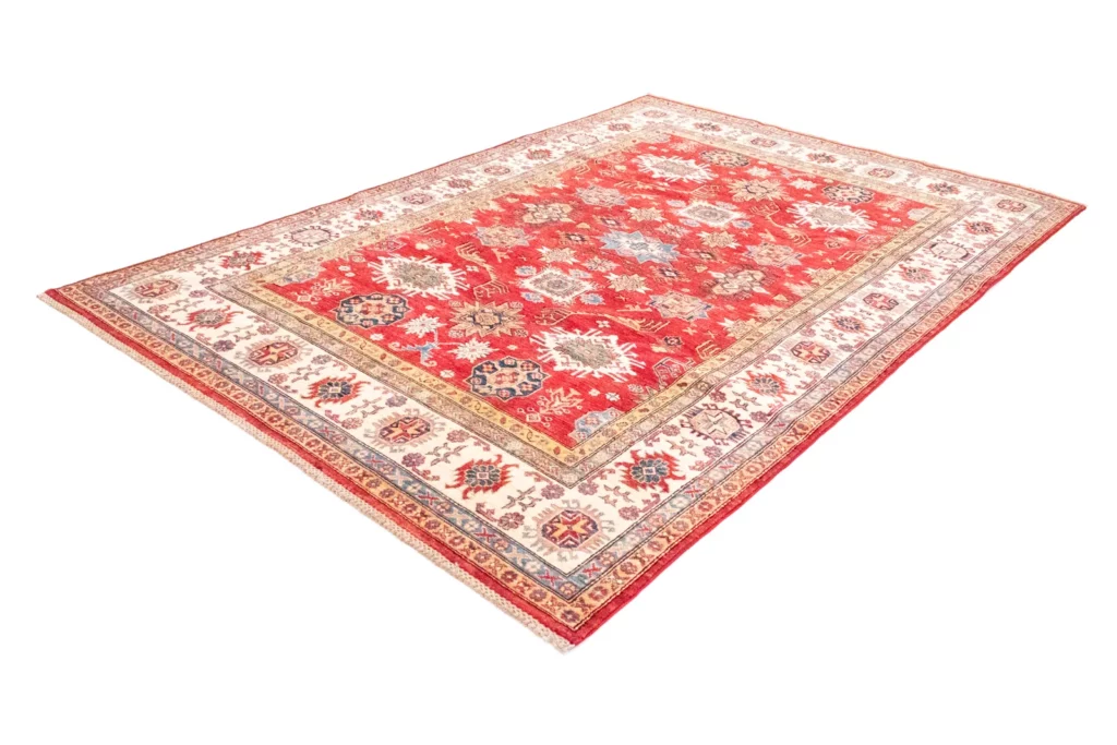 Orientteppich Kazak 271 x 188 cm Wolle handgeknüpft