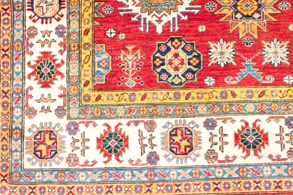 Orientteppich Kazak 271 x 188 cm Wolle handgeknüpft