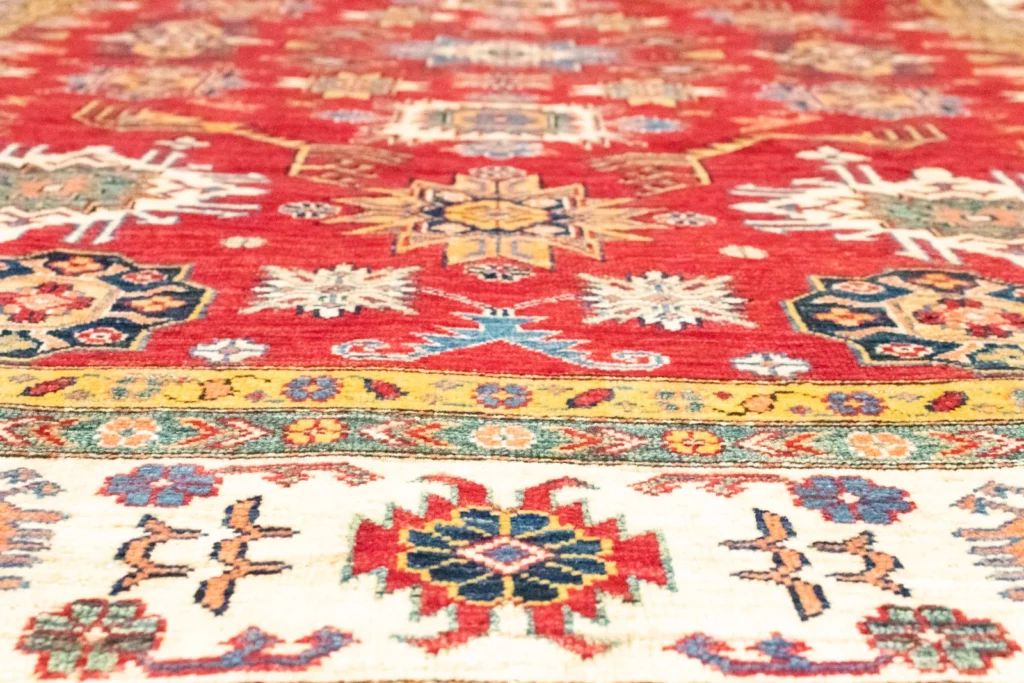 Orientteppich Kazak 271 x 188 cm Wolle handgeknüpft