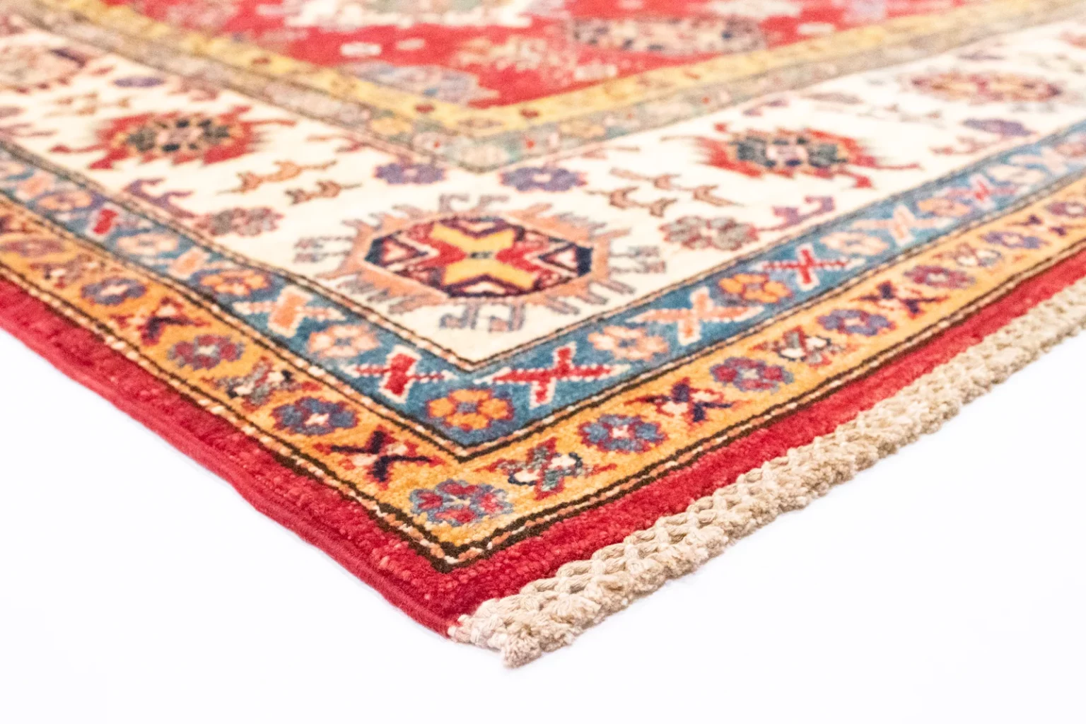 Orientteppich Kazak 271 x 188 cm Wolle handgeknüpft