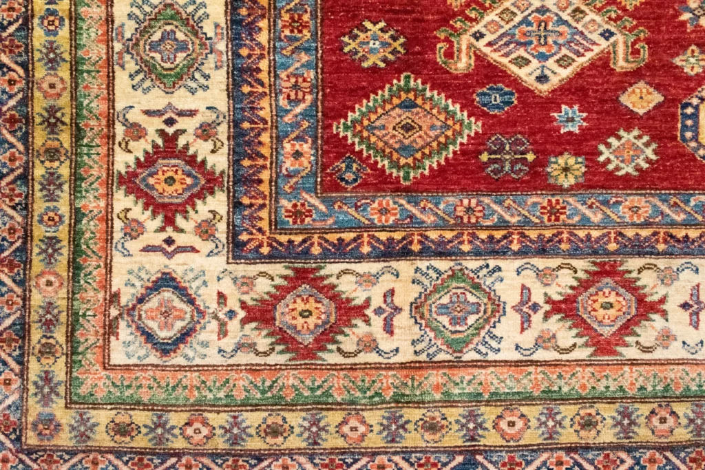 Orientteppich Kazak 300 x 206 cm Wolle handgeknüpft