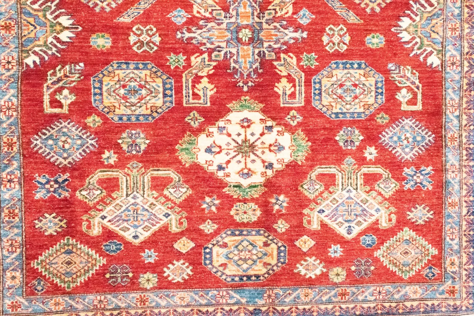 Orientteppich Kazak 300 x 206 cm Wolle handgeknüpft