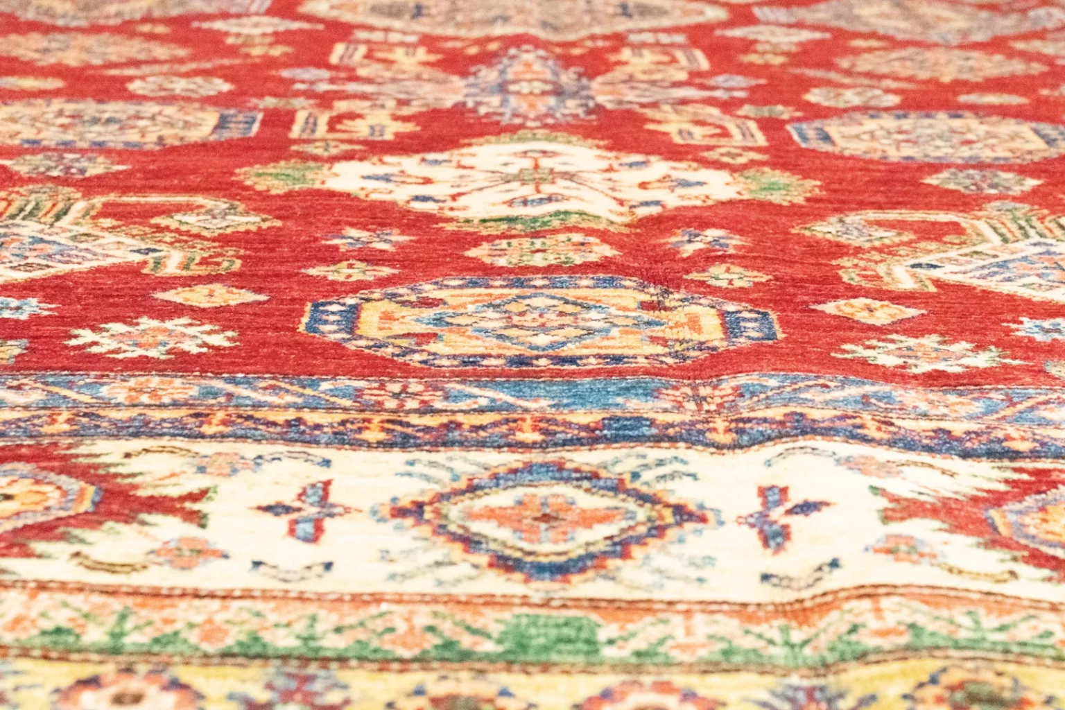 Orientteppich Kazak 300 x 206 cm Wolle handgeknüpft