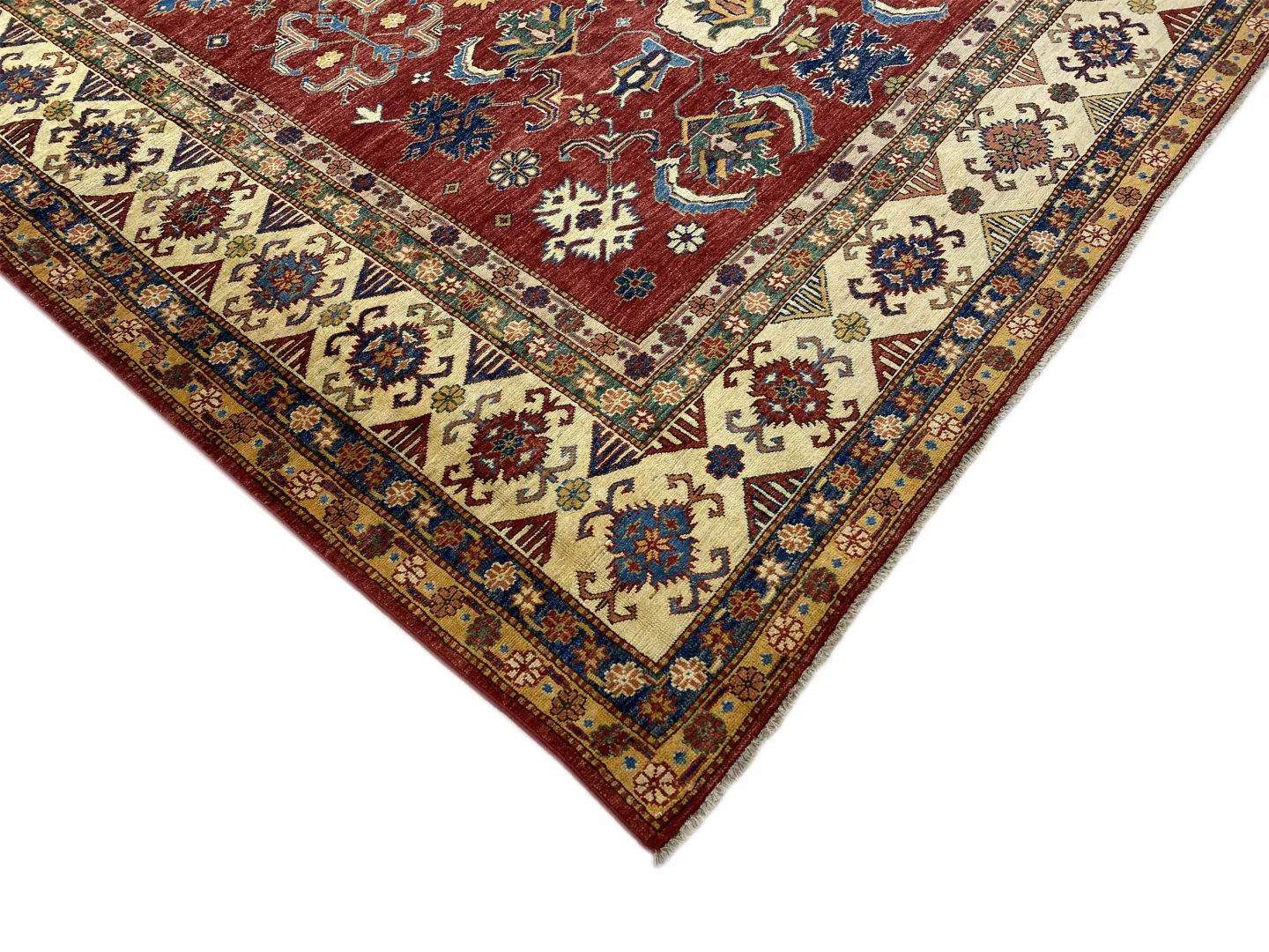 Orientteppich Kazak 315 x 221 cm Wolle handgeknüpft