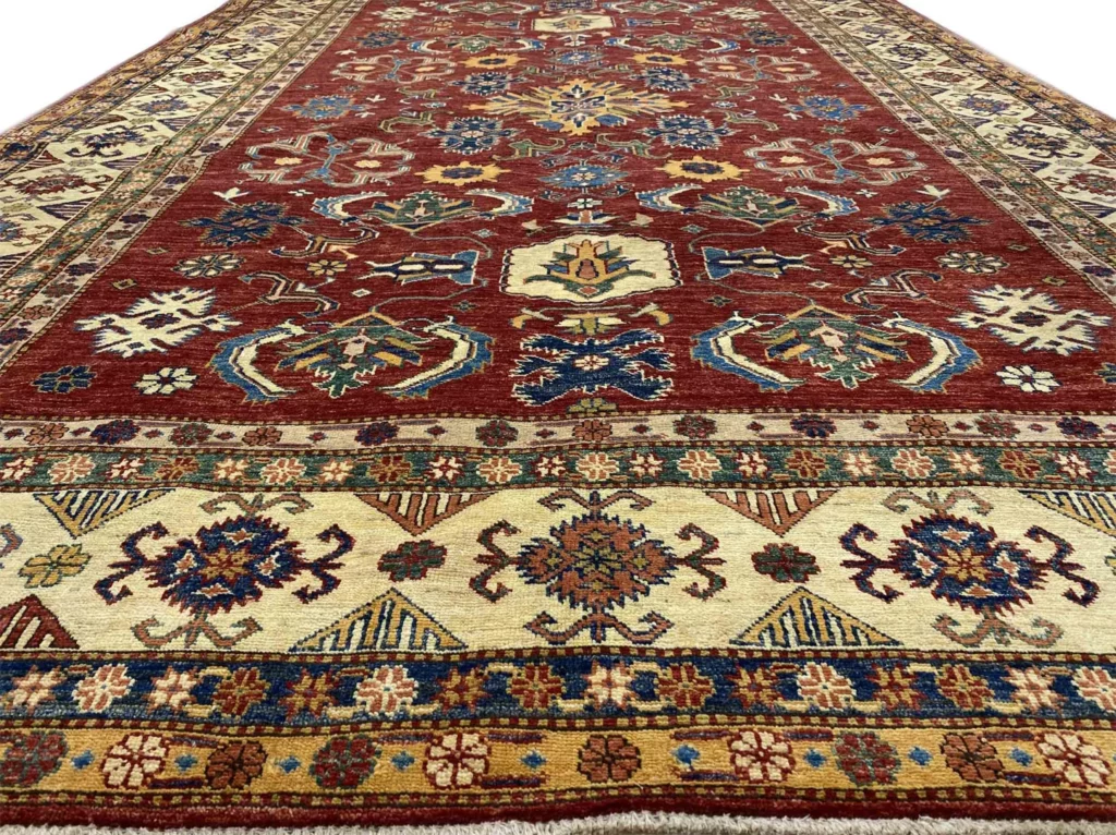 Orientteppich Kazak 315 x 221 cm Wolle handgeknüpft
