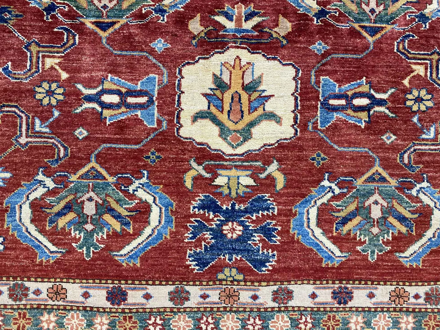 Orientteppich Kazak 315 x 221 cm Wolle handgeknüpft