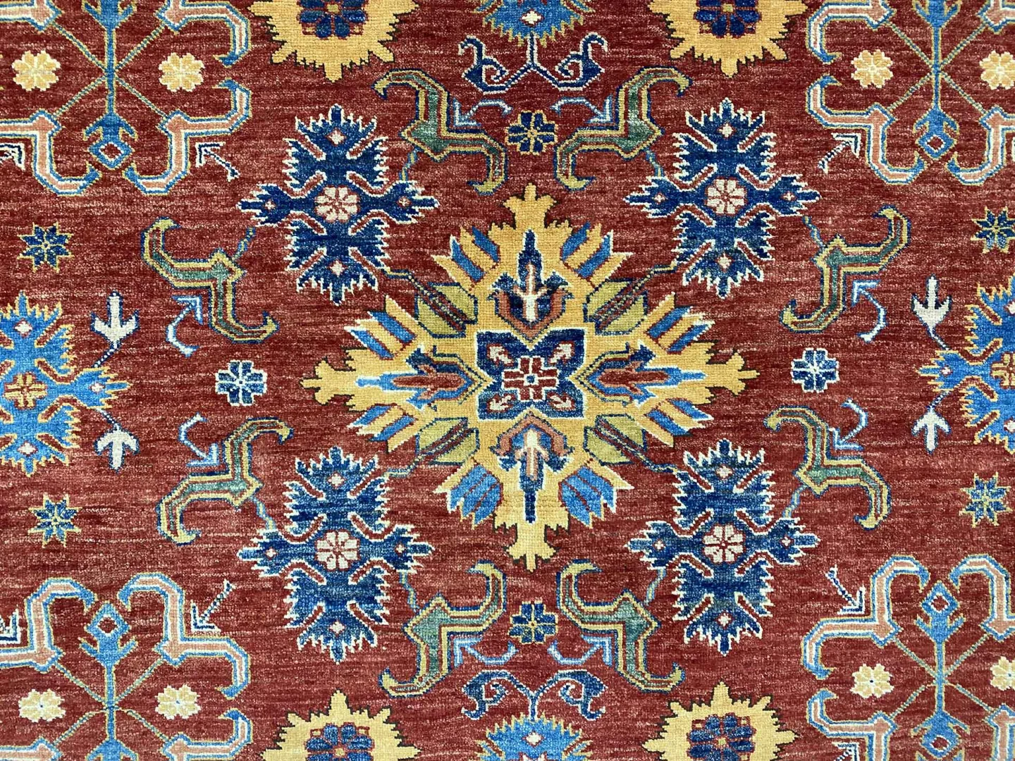 Orientteppich Kazak 315 x 221 cm Wolle handgeknüpft