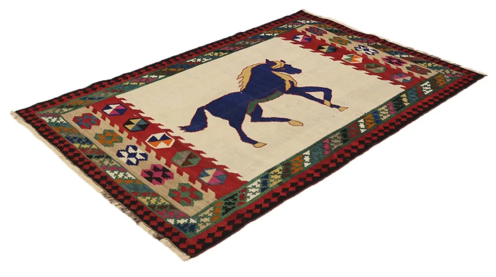 Perserteppich Fars 208 x 137 cm Wolle handgewebt