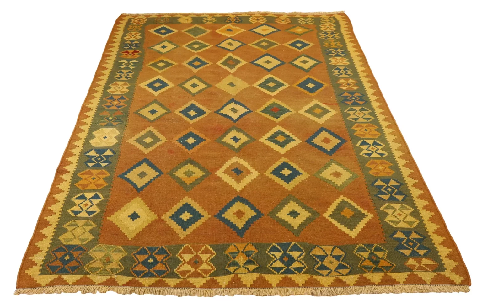 Perserteppich Fars 210 x 140 cm Wolle handgewebt