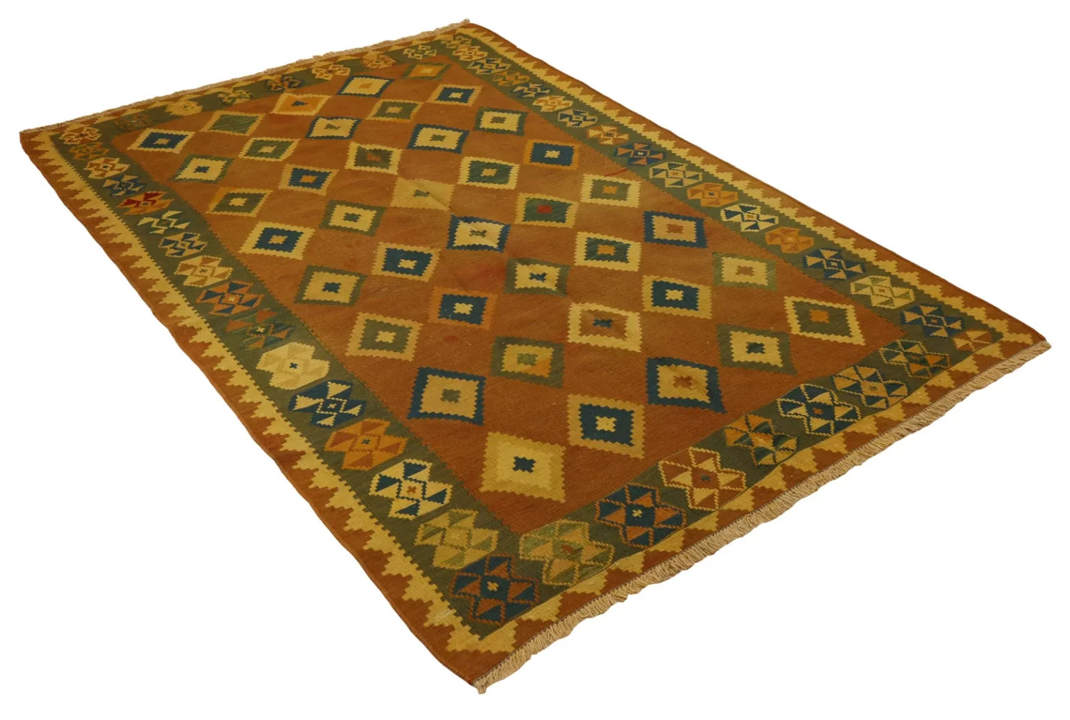 Perserteppich Fars 210 x 140 cm Wolle handgewebt