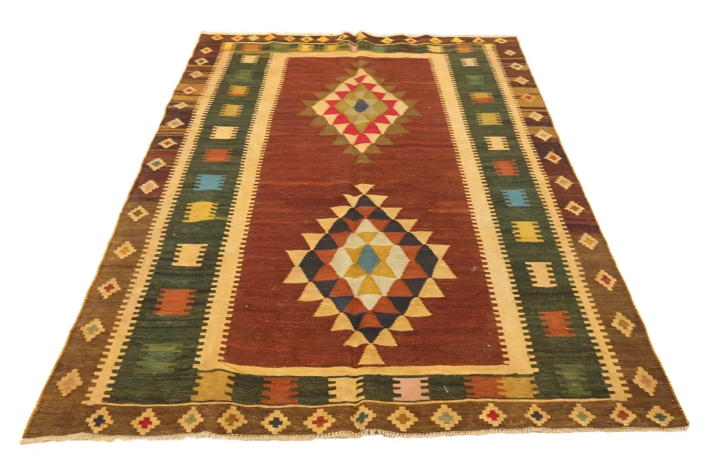 Perserteppich Fars 215 x 144 cm Wolle handgewebt