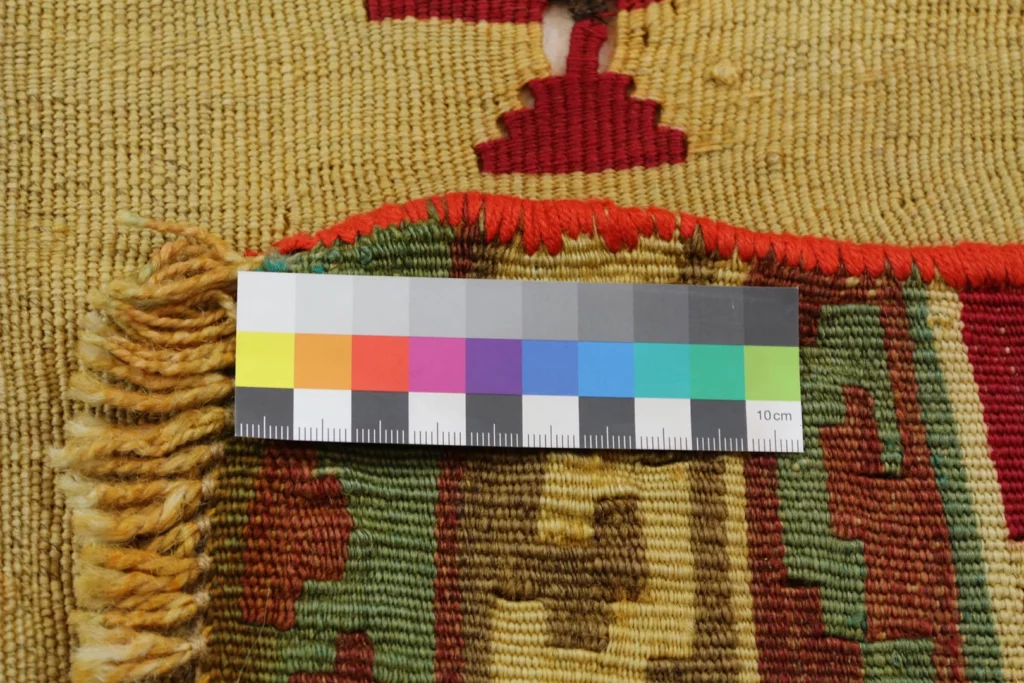 kelim-215-x-146-cm-handgewebter-teppich-aus-fars-mit-beidseitigem-muster-5 Perserteppich Fars 215 x 146 cm handgewebt