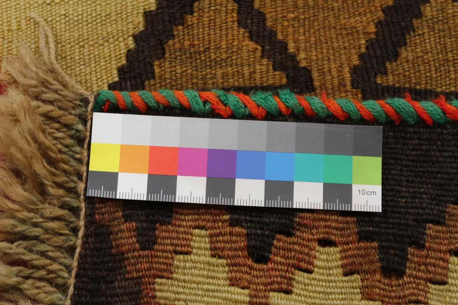 kelim-237-x-150-cm-handgewebter-teppich-mit-beidseitigem-muster-ideal-5 Perserteppich Fars 237 x 150 cm Wolle handgewebt