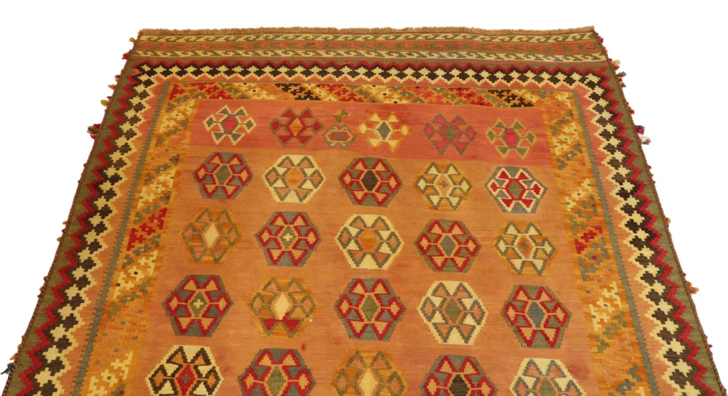 Orientteppich Fars 248 x 142 cm Wolle handgewebt