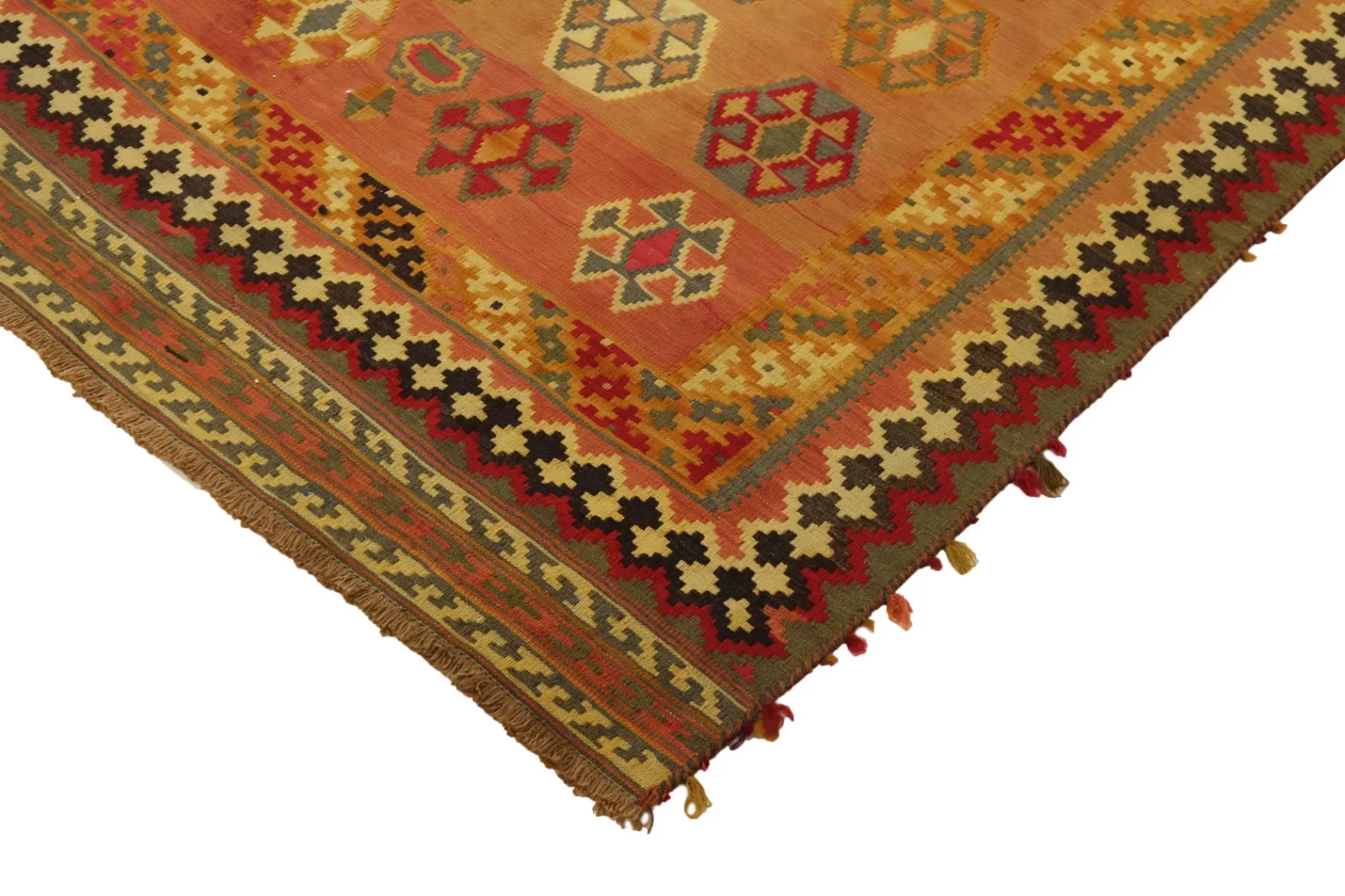 Orientteppich Fars 248 x 142 cm Wolle handgewebt