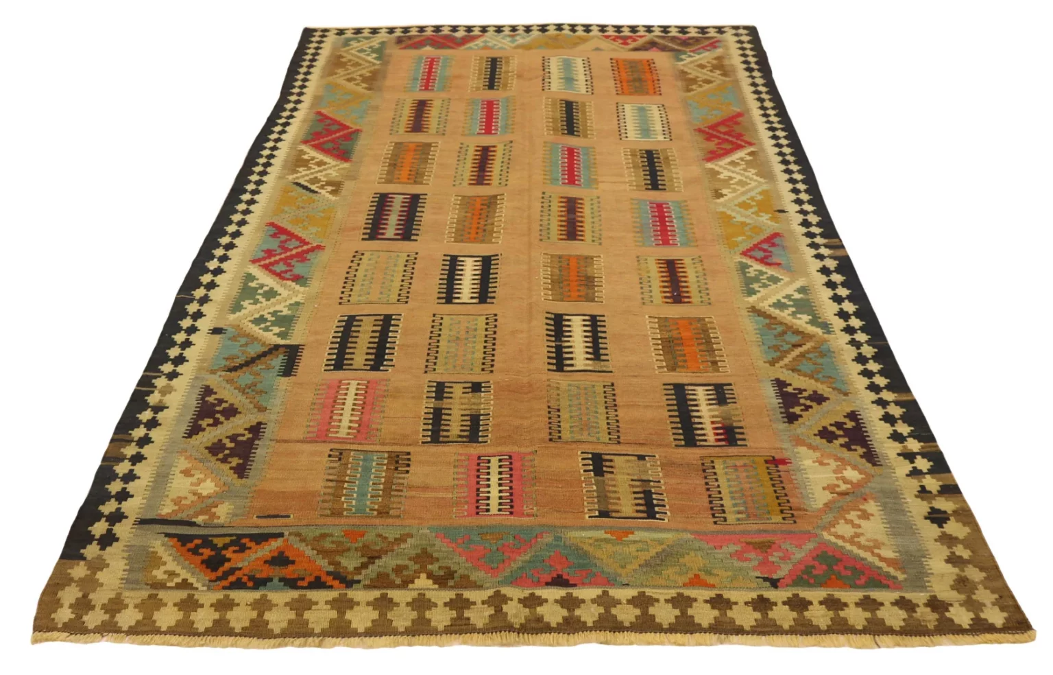 Perserteppich Fars 255 x 148 cm Kelim handgewebt