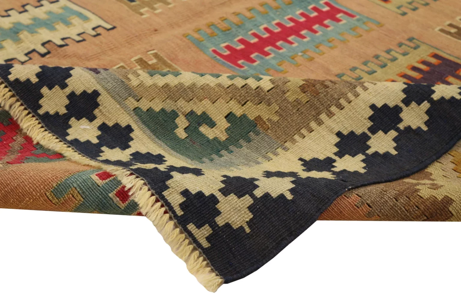 Perserteppich Fars 255 x 148 cm Kelim handgewebt